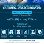 @SNSRDO Inicia semana de captación pacientes Operativo Médico Quirúrgico @HospitalCiudad3