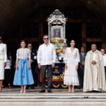 @RaquelpenaVice Participa en la misa de eucaristía junto a @RaquelArbaje y @LuisAbinader