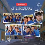 @RaquelArbaje Celebra y motiva a los jóvenes en el día internacional de la Educación