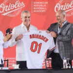 Presidente @LuisAbinader encabeza inauguración de nueva academia de los Orioles de Baltimore