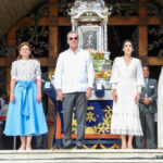 Presidente @LuisAbinader asiste a eucaristía en honor a la Virgen de la Altagracia