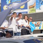 Santiago se tiró a la calle a dar un contundente respaldo a @LuisAbinader y su próximo alcalde @UlisesRodg