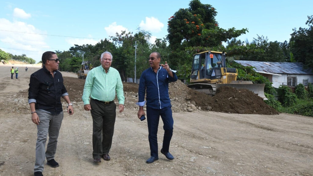 Circunvalación de Los Alcarrizos está avanzada en un 65 %