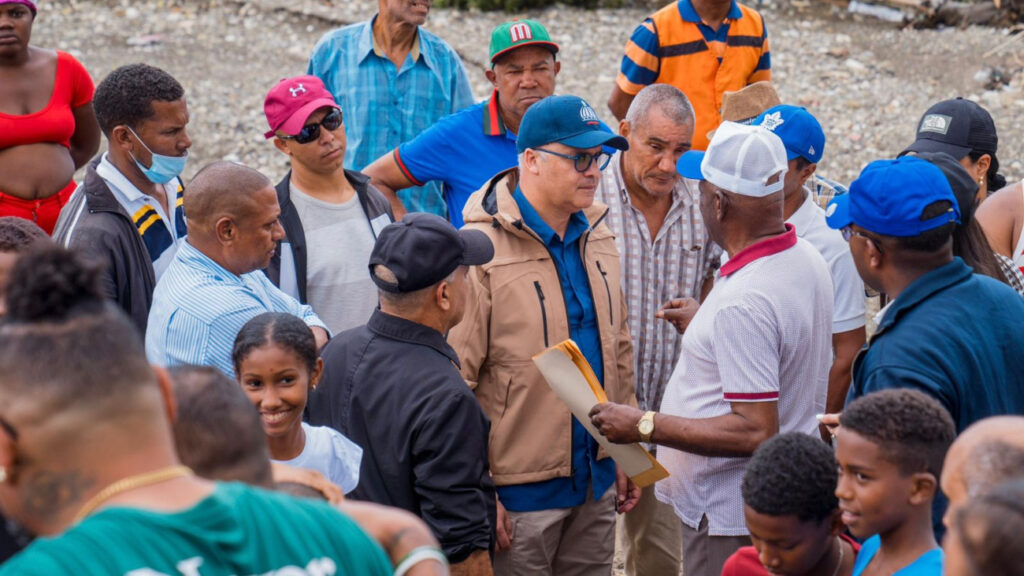 Ministro Igor Rodríguez: “En Puerto Plata estamos asistiendo a las familias afectadas por las lluvias”