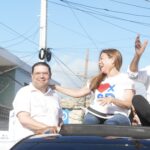 @SanzLovaton acompaña a @CarolinaMejiaG Alcaldesa del DN