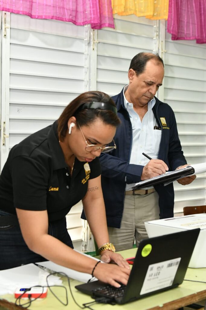 @JuntaCentral realiza la segunda prueba regional del cómputo electoral de cara a las #EleccionesMunicipalesRD2024
