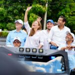 @OrlandoJorgeV respaldando a @LlegoPapa y @CarolinaMejiaG en Caravana por el DN