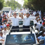 Presidente @LuisAbinader recorre el nordeste en apoyo a los candidatos municipales del @PRM_Oficial