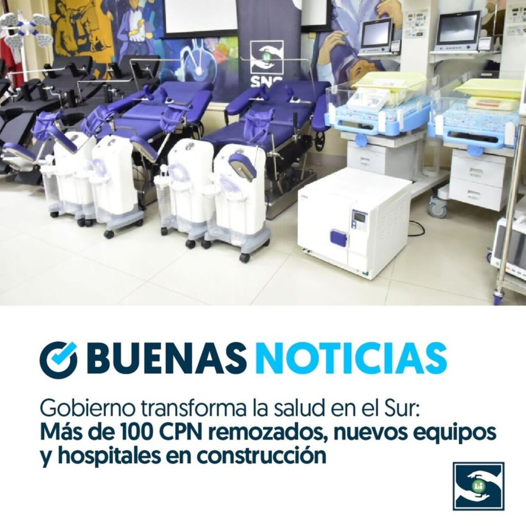 @DrMarioLama “Transformación sin precedentes en atención médica en la región Sur”