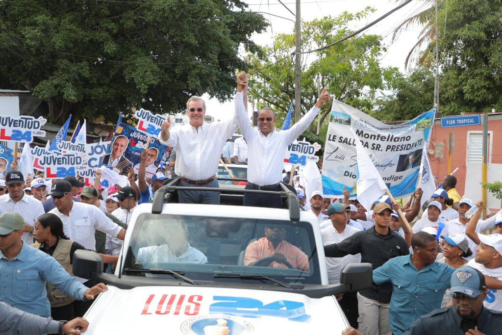 En Montellano la alegría y cariño demuestra el respaldo a nuestros candidatos municipales y a nuestro presidente @LuisAbinader
