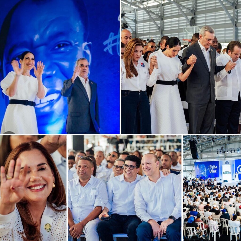 @LuisAbinader encabeza acto acción de gracias @PRM_Oficial con electos en las eleciones municipales
