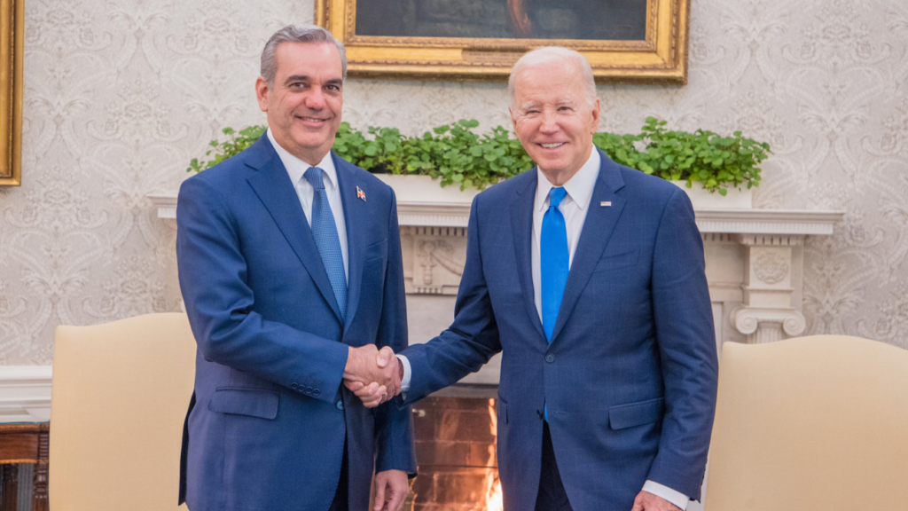 Presidente de EE. UU., Joe Biden, envía carta de felicitación a su homólogo @LuisAbinader por su liderazgo en la región