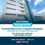 @DrMarioLama Santo Domingo sigue cambiando con mas salud. Inauguración hospital materno Dra. Evangelina Rodríguez, el hospital de la Mujer Dominicana