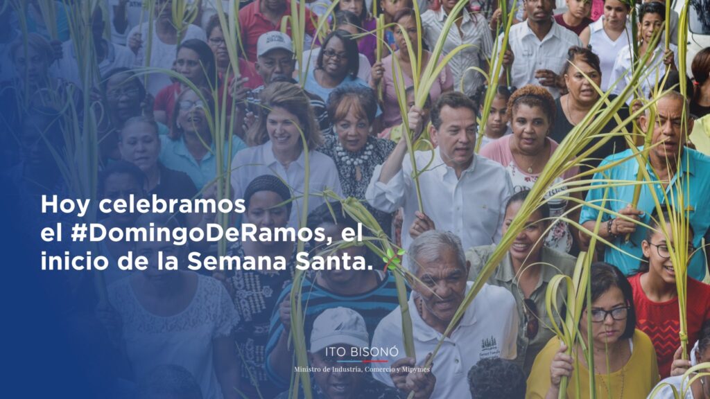 @ItoBisonó celebra el domingo de Ramos y el inicio de la Semana Santa