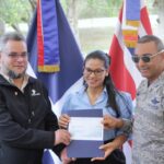 @FuerzaAereaRD Recibe aporte del @Feda_RD