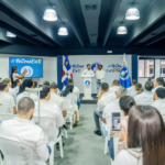 Carolina Mejía juramenta nuevas autoridades jóvenes del @PRM_Oficial en Santiago