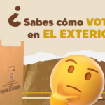¿Sabes cómo votar en el exterior para las Elecciones Presidenciales y de Diputaciones?