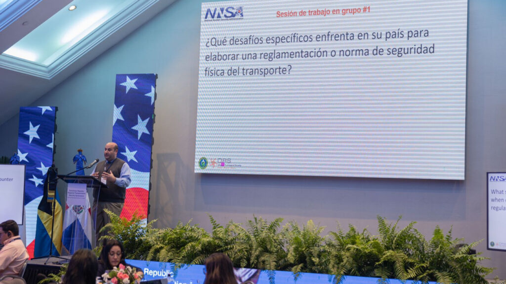 República Dominicana acoge evento regional sobre seguridad física en transporte de material radioactivo