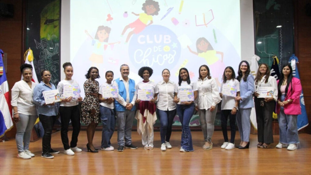 “Club de Chicas” de Supérate, junto con Unicef y Koica, gradúa 185 niñas y adolescentes de Santo Domingo Norte