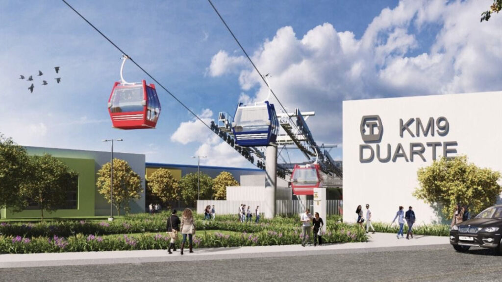 Gobierno dominicano presenta licitación para la línea 3 del Teleférico de Santo Domingo, conectará el kilómetro 9 de la autopista Duarte con el puerto de Haina