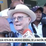 Hipólito Mejía: Voto y declaraciones del Ex Presidente