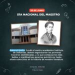 @RaquelArbaje celebra el día Nacional del Maestro