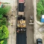 @RDMOPC continua trabajos de asfaltado en la carretera Seibo-Higuey