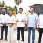 @DavidColladoM deja iniciado este domingo los trabajos de reconstrucción Plaza Marcelino Marte en SPM