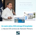 En 4 años el @SNSRDO ha entregado 51 hospitales y mas de 570 centros de atención primaria