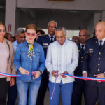 Ministro Joel Santos Echavarría encabeza entrega de remozada y ampliada estación de bomberos en San Cristóbal