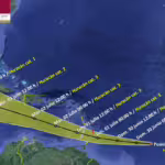 La Onamet emite alerta meteorológica temprana por huracán BERYL