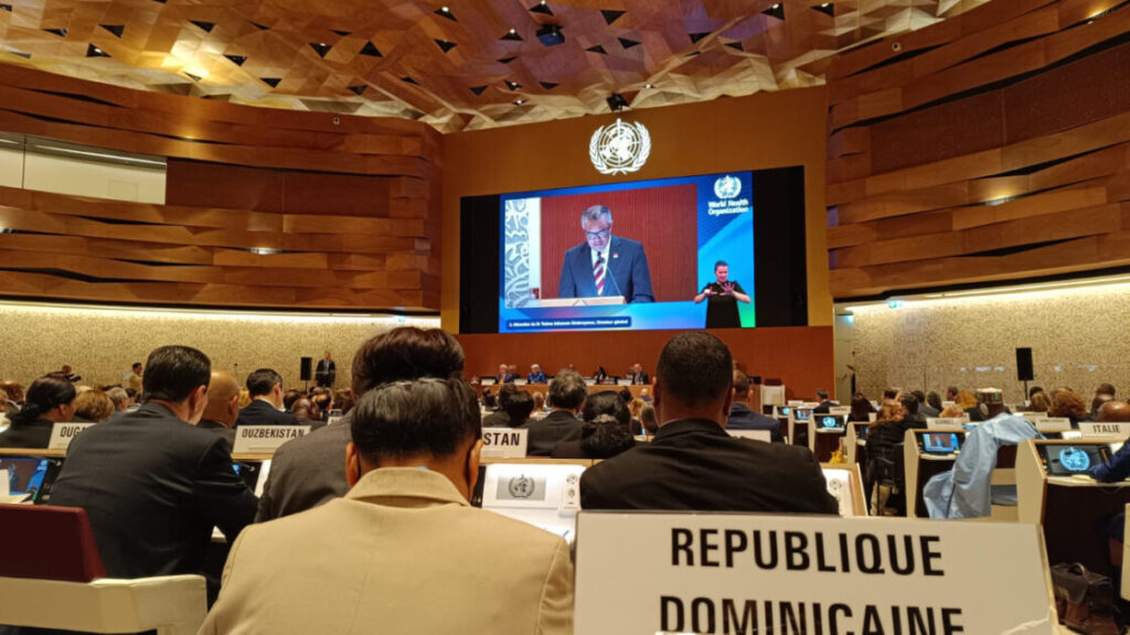 República Dominicana participa en la 77° Asamblea Mundial de la Salud, celebra en Ginebra