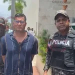 CDN en Vivo | Llega al Palacio de la @PoliciaRD Nacional cabecilla banda asaltó al Banco Popular. Pide perdón y asegura no ha sido maltratado