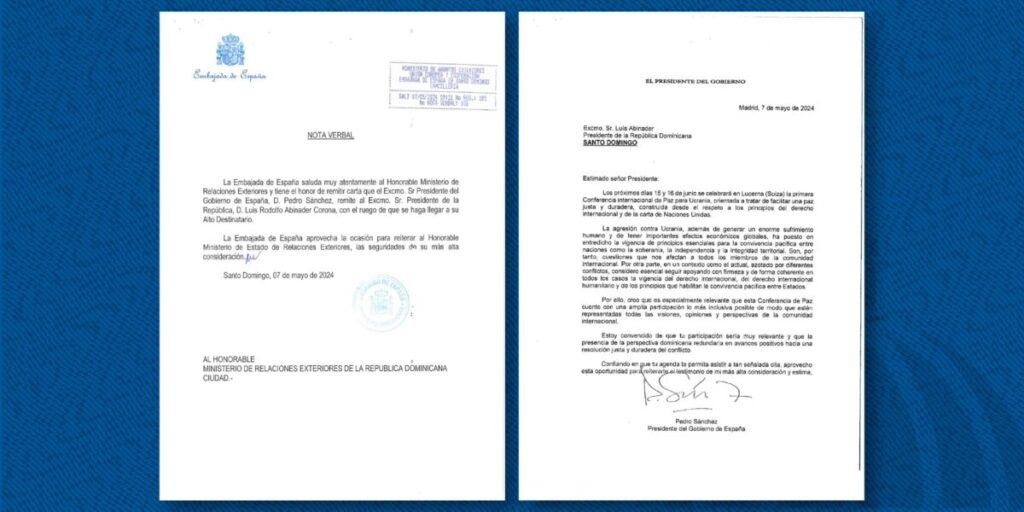 @HomeroFigueroaG presidente @LuisAbinader asistirá a la primera Conferencia Internacional de Paz para Ucrania que tendrá lugar en Suiza, los días 15 y 16 de junio de este año.