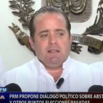 @PRM_Oficial propone diálogo político con organizaciones politicas y jce sobre abstención y otros puntos de elecciones pasadas