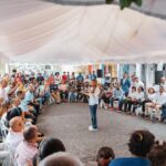 @CarolinaMejíaG lleva la alcaldía del DN al barrio 24 de Abril
