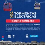 @Opret_RD informa Linea 1 Teleferico Santo Domingo se encuentra fuera de servicio temporalmente