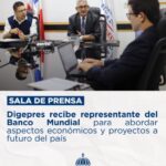 @DIGEPRESRD se reúne con representante Banco Mundial para abordar aspectos económicos y proyectos a futuro del país