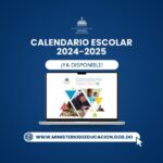 @EducaciónRDo ya se encuentra disponible el calendario escolar 2024-2025