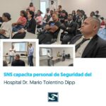 @SNSRDO capacita personal de seguridad del hospital Dr. Mario Tolentino Dipp