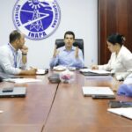 @WArnaudBisono se reúne con equipo INAPAGOB para dar seguimiento a proyectos