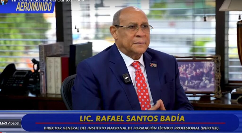 Entrevista a @SantosBadia Director General de INFOTEP en Aeromundo con Guillermo Gomez