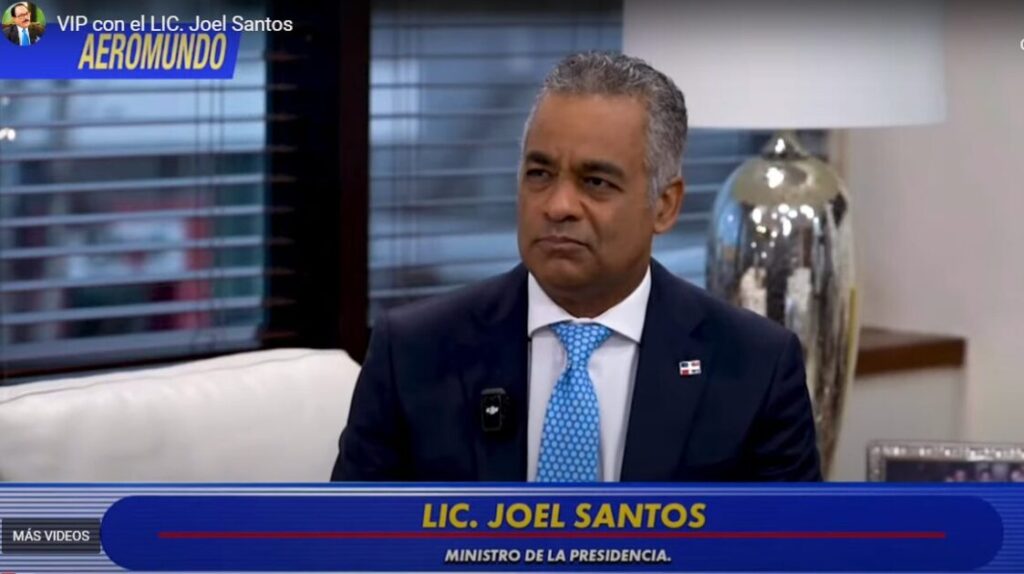 Entrevista a @joel.santosechavarria Ministro de la Presidencia en Aeromundo con Guillermo Gomez