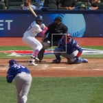 @JMena26 Primer Hit para dominicano Steward Berroa
