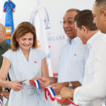 Vicepresidenta Raquel Peña inaugura obras en Monseñor Nouel y Espaillat para mejorar vías y servicio eléctrico