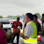 @JeanLuisRJ evalúa daños por impacto rayo en estación
