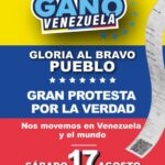 @MariaCorinaYA invita a alzar la VOZ por la verdad este 17 de agosto en cualquier parte del mundo