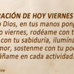 @HoracionDeHoy viernes 16 agosto 2024