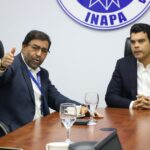 @WArnaudBisono se reune con @Olmedo_Caba para dialogar sobre expansión del Acueducto Asuro
