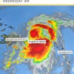 Huracan Ernesto deja a Puerto Rico bajo agua y se enfila amenazante hacia Bermuda